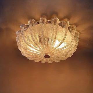 Creamy ceiling fixture elegant glass – white dining bedroom