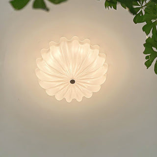 Creamy white ceiling light elegant glass – dining bedroom