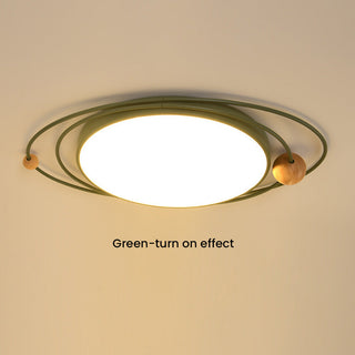 Planet Pattern Ceiling Light – Luxury LED Lamp With Iron Acrylic Fixture