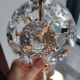 Medieval LED Ceiling Light - Modern Crystal Ball Light Semi-Flush Mount Fixture