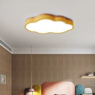 LED Cloudscape Ceiling Light – Modern Flush Mount Soft Ambient Room Lighting