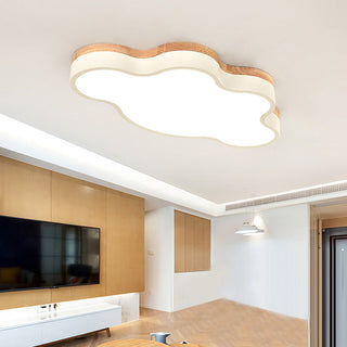 Cloudscape LED ceiling light, modern flush mount soft ambient glow