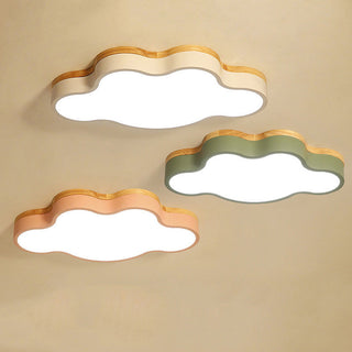 LED Cloudscape Ceiling Light – Modern Flush Mount Soft Ambient Room Lighting