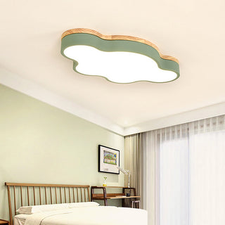 Modern cloud ceiling lamp, flush mount LED room lighting