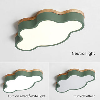 LED Cloudscape Ceiling Light – Modern Flush Mount Soft Ambient Room Lighting