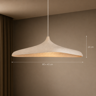 Wabi-Sabi Pendant Light – Concrete Pendant Light With Adjustable Cable & Matte Finish Lighting