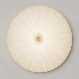 Pleated Silk Pendant – Adjustable Cable Light with Soft Ambient Glow