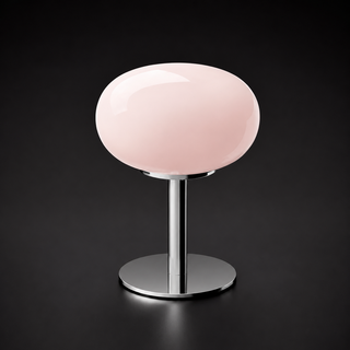 Macaron Stained Glass Lamp – Colorful Table Lamp with Crystal Lampshade