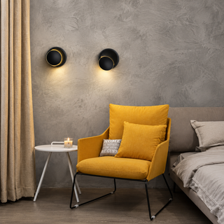 Adjustable Wall Lamp – Contemporary Metal Wall Sconce with 350° Rotation Light