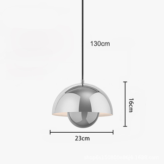 Glass Ball Pendant Light – Modern Pendant Light With Colorful LED Globe