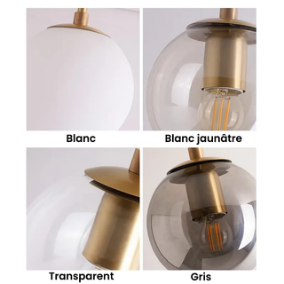 Glass Ball Ceiling Light – Durable Ambient Lighting | Modern Minimalist Fixture
