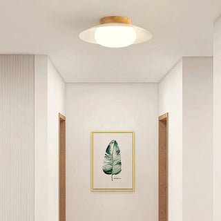 Plafonnier crème - Suspension ronde blanche avec LED à faible consommation d'énergie