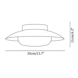 Plafonnier crème - Suspension ronde blanche avec LED à faible consommation d'énergie