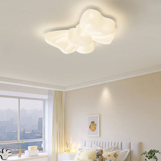 Cream multi-shape ceiling lamp – warm kids bedroom ambient glow