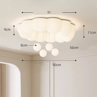 Cream Ceiling Light – Warm Multi Shape Kids Lamp with Soft Ambient Lighting