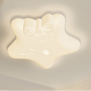 Warm kids ceiling light cream – multi-shape ambient bedroom