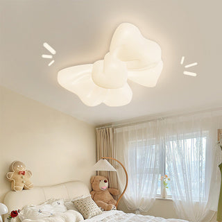 Kids bedroom ceiling lamp cream – warm multi-shape ambient light