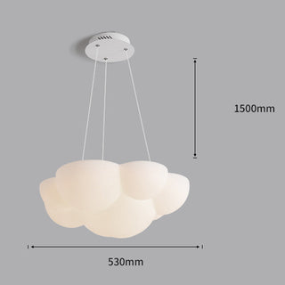 3D Cat Claw Pendant Light - White Ceiling Light With LED Flush Mount Design