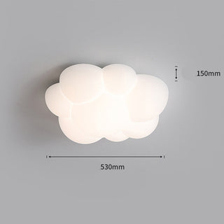 Cat claw 3D ceiling fixture white – LED flush installed