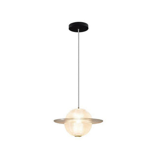 Lámpara colgante Glass Planet - Iluminación colgante moderna con pantalla de vidrio única