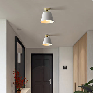 Modern dining ceiling light Scandinavian conical – iron glow