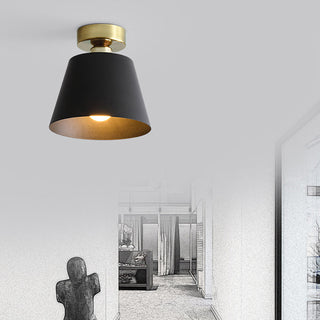 Scandinavian ceiling light conical iron – modern dining shade