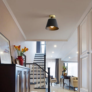 Iron conical ceiling light Scandinavian – modern dining