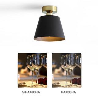 Modern conical ceiling fixture iron shade – Scandinavian