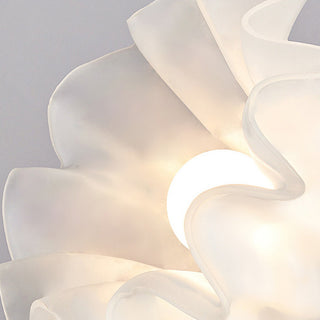 Lámpara de Techo con Forma de Flor - Mini Lámpara de Techo Creativa con Diseño de Hierro y Cristal