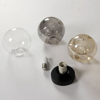 Nordic Glass Ceiling Light – Modern Clear Glass Pendant for Dining Room