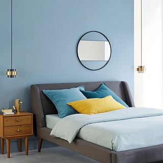 Iron glass pendant lamp detail — classic dining room fixture