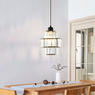 Suspension Dorée – Lampe Suspendue de Luxe en Verre | Luminaire Élégant pour Salle à Manger