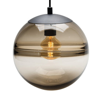 Nordic Pendant Light – Blue Glass Ball Stained Modern Ceiling Lamp for Living Room Lighting