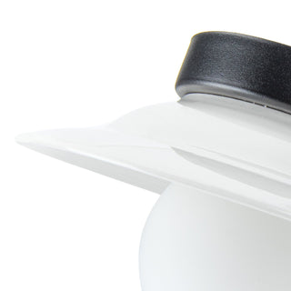 Ceramic Wall Light - Nordic Dome White Minimalist Wall Sconce for Living Room