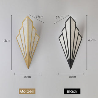 Modern Wall LED Light - Diamond Linen Wall Lamp | Stylish Contemporary Sconce