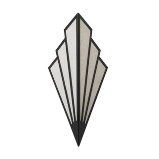 Diamond linen contemporary wall lamp ambient — modern LED