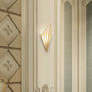 Modern Wall LED Light - Diamond Linen Wall Lamp | Stylish Contemporary Sconce