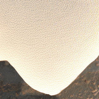 Chinese round mountain gold LED wall sconce — living room