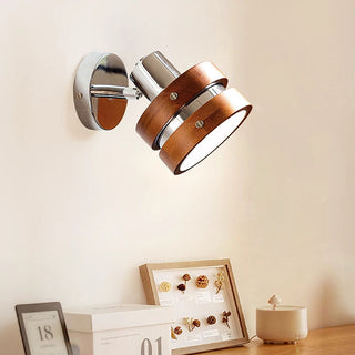 Small brown silver wall lamp French style — E27 fixture