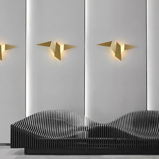 Nordic decorative LED iron bird wall lamp — mini sconce