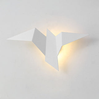 Nordic decorative iron bird LED wall sconce — mini