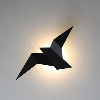 Nordic iron bird LED wall lamp — decorative mini sconce