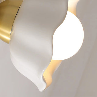 French white wall lamp adjustable arm illuminated — dining room