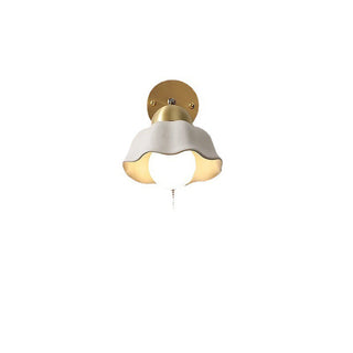 White French wall lamp adjustable arm — dining room fixture