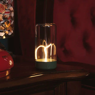 Mini acrylic magnetic lamp — adjustable LED warm glow