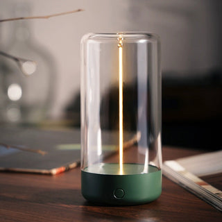 Mini LED magnetic lamp close-up — acrylic adjustable detail