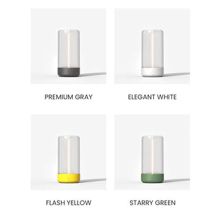 Magnetic mini desk lamp wide view — acrylic LED