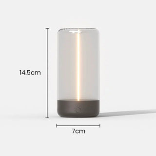 Mini LED acrylic lamp — magnetic adjustable warm