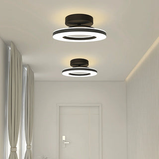 LED Ceiling Light – Luxury Geometry Ring Gold Modern Ceiling Lamp Fixture