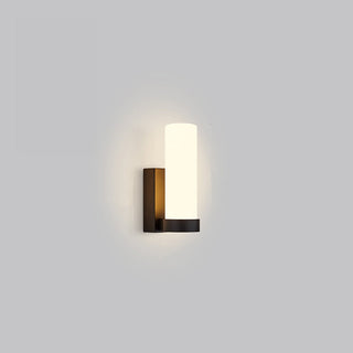 Nordic LED wall light metal aluminum glass fixture — modern sconce